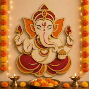 Ganesha MDF Foam Decor