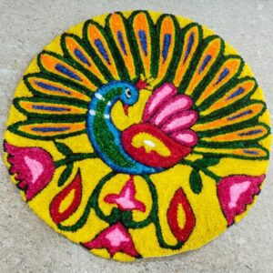 pecock mat