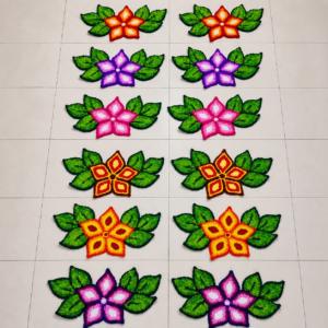 1ft Rangoli Mats