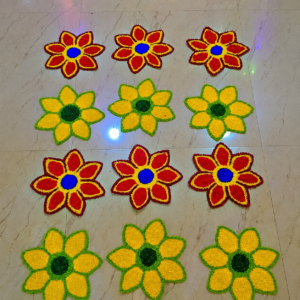 1ft Rangoli Mats
