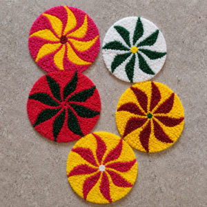 1ft Rangoli Mats