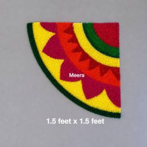 1ft Rangoli Mats