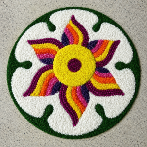 2Ft Rangoli Mat