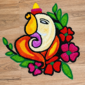 2Ft Rangoli Mat
