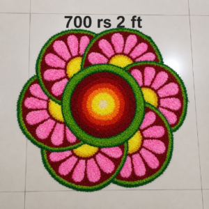 2Ft Rangoli Mat