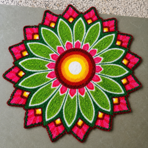 2Ft Rangoli Mat