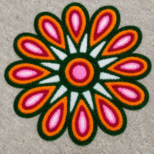 2Ft Rangoli Mat