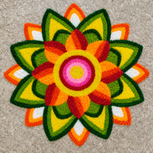 2Ft Rangoli Mat