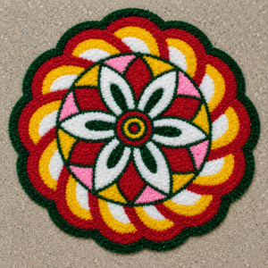 2Ft Rangoli Mats