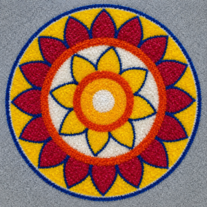 2Ft Rangoli Mats