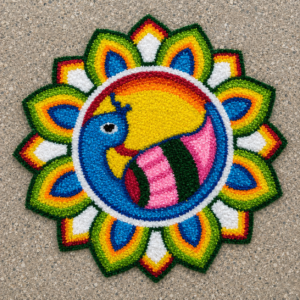 2Ft Rangoli Mats
