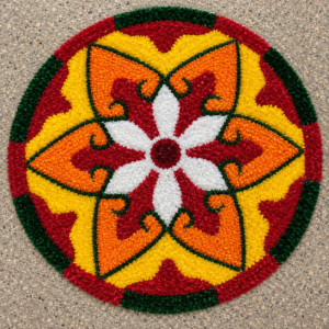 2Ft Rangoli Mats