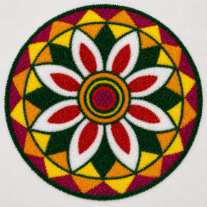 2Ft Rangoli Mats