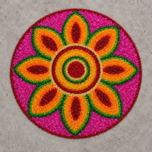 2Ft Rangoli Mats